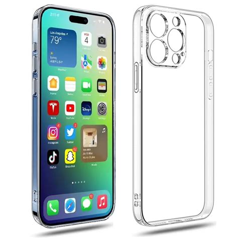 Clear Phone Case For IPhone 14 12 11 13 Pro Max Case Silicone Soft