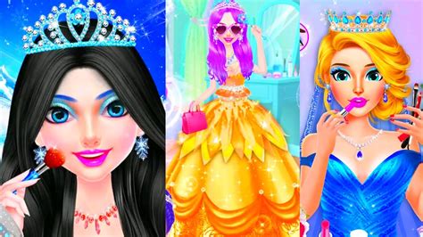 Ice Princess Salon Makeoverprincessmakeovermakeup Salongirl Games