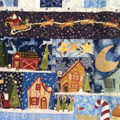 Welcome To The North Pole Santa Is On His Way Christmas Quilts