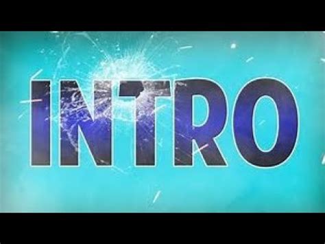 Intro Nova Do Canal Youtube Music