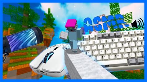 240 FPS Smooth Keyboard Mouse Sounds ASMR W Lofi Hypixel Bedwars