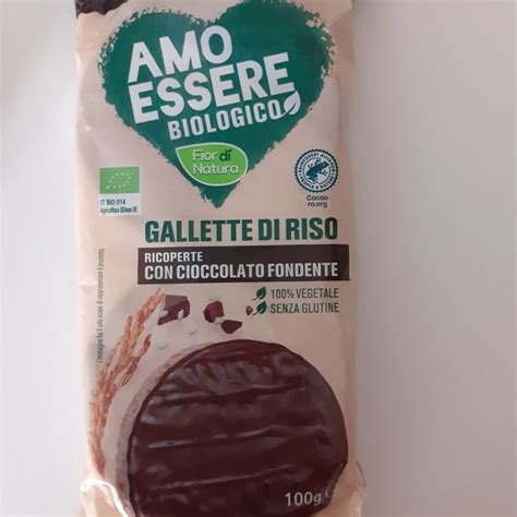 Amo Essere Veg Gallette Di Riso Al Cioccolato Fondente Review Abillion