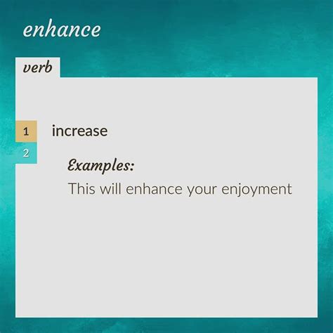 enhance meaning  enhance youtube