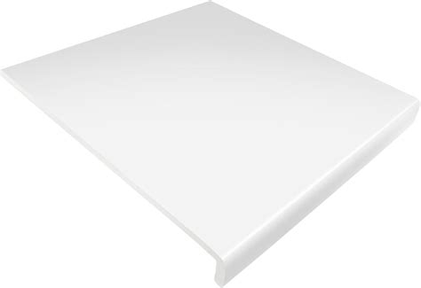 300mm White UPVC Window Board Cill Cover 2 5m Long 9mm Thick Plastic