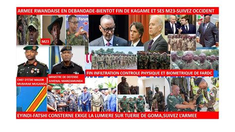 3 9 ARMEE RWANDAISE EN DEBANDADE FIN DE KAGAME ET SES M23 SUIVEZ