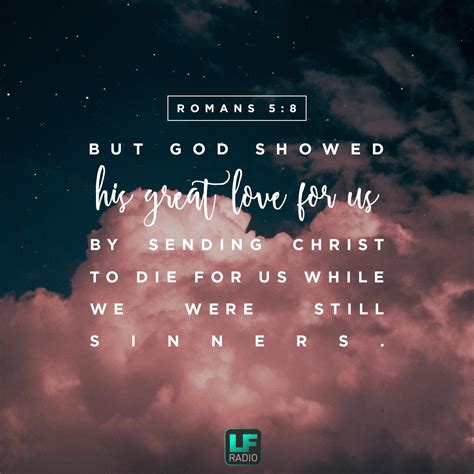 Verse Of The Day Romans 5 8 LF Radio