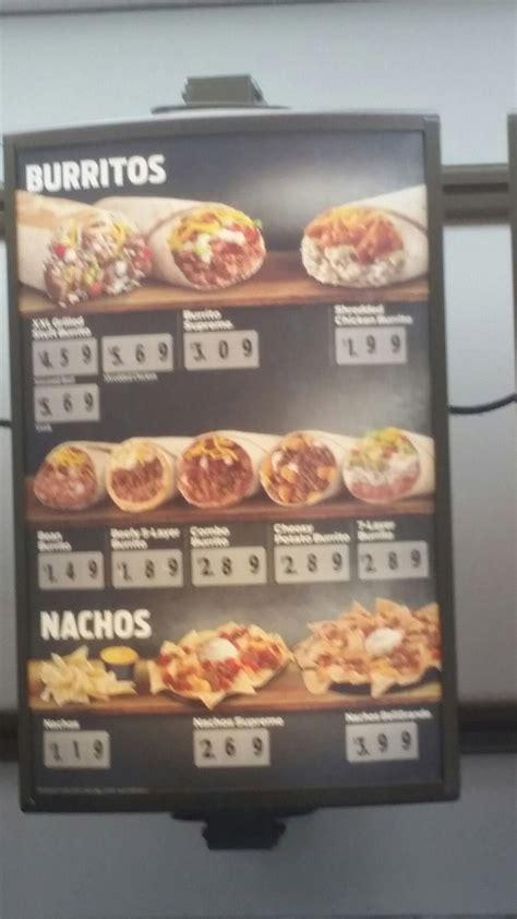 Taco Bell Menu Prices