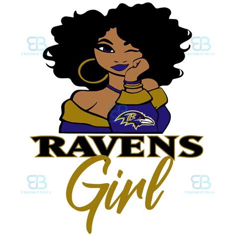 Ravens Girl Svg, Ravens Logo Svg, NFL Girls Svg, Football Sv | Inspire Uplift