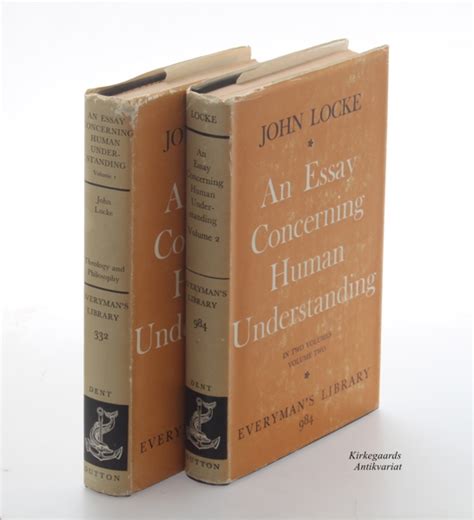 An Essay Concerning Human Understanding Edited With Introduction And