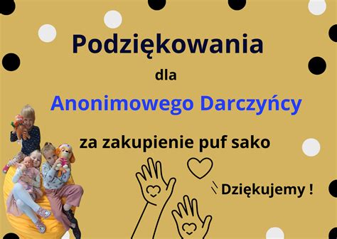 Sponsorzy Darczy Cy G Ra Kalwaria Przedszkole Samorz Dowe Nr