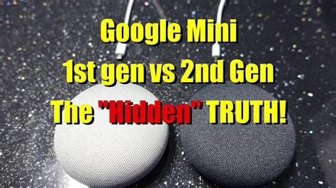 5 Things You Need To Know Google Mini 1st Gen Vs Google Nest Mini 2nd