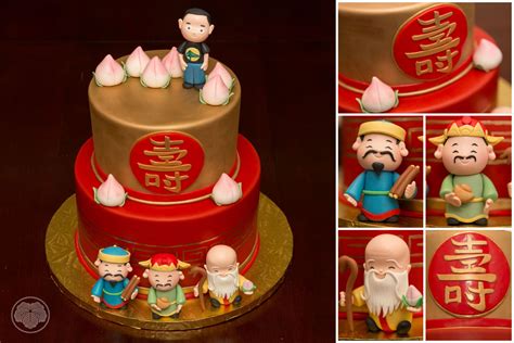 Chinese themed birthday cake. | Custom cakes, Themed birthday cakes ...