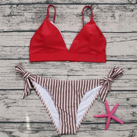 Micro Bikini Set Swimsuit Swimwear Women Sexy Push Up Bandage Swimming