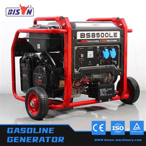 Bison 5kw 5 5kw Ohv Generador 230V Electric Start Gas Gasoline Powered