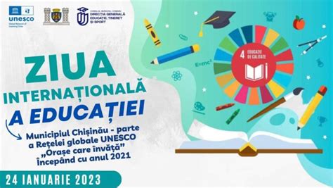 Ion Ceban Moldova marchează astăzi Ziua Internațională a Educației