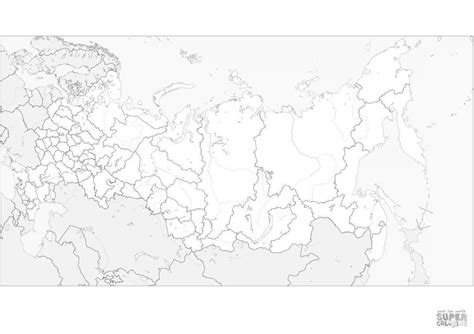 Контурная карта россии для печати 3 класс - Фото подборки 3