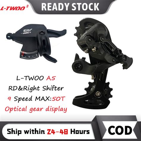 LTWOO A5 9 Speed Elite Version Rear Derailleur And Right Shifter For