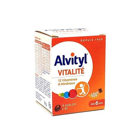 Alvityl Vitalité 40 Comprimés