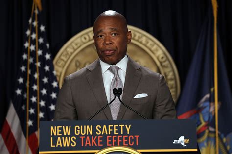 Mayor Eric Adams Vows Door To Door Checks On Gun Permits