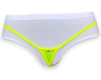 SS Spandex Micro Thong Bikini Bottom Shbikini Extreme String Thong Lingerie Gift