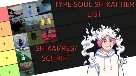 Type Soul Shikai Res Schrift Tier List YouTube