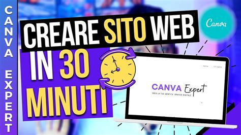 Come Creare SITO WEB Completo Con Canva In 30 MINUTI DA NON CREDERE