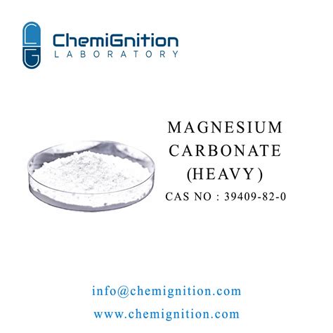 Magnesium Carbonate Heavy At Rs 95 Kg Magnesium Carbonate In Surat