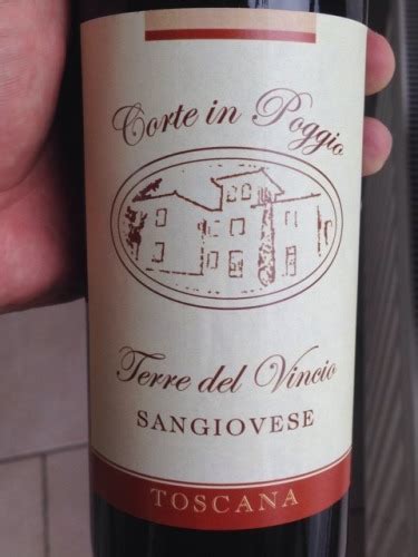 Corte In Poggio Terre Del Vincio Sangiovese Vivino US