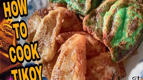 HOW TO COOK TIKOY SIMPLE FRIED TIKOY Recipe YouTube