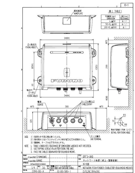 FURUNO DFF3 UHD Network Fish Finder Instruction Manual