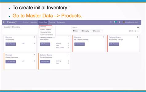 Odoo Inventory Management Ppt