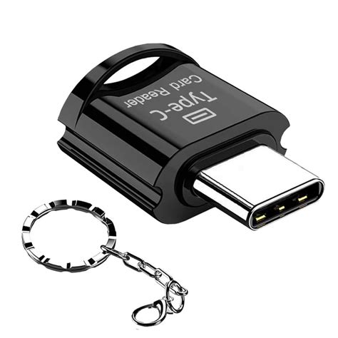 Amazon.com: Type C Micro SD/TF Card Reader, USB C to Micro SD SDHC SDXC ...