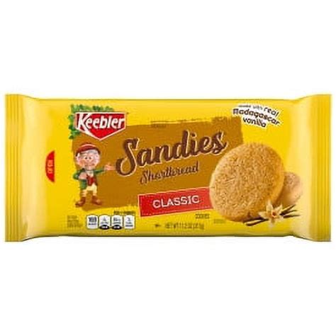 Keebler Sandies Classic Shortbread Cookies 112 Oz