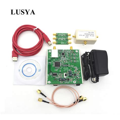 Lusya NWT500 0.1MHz 550MHz USB Sweep analyzer+ attenuator+ SWR bridge+ ...