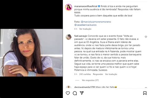 Mara Maravilha reage ao trio de loiras no Criança Esperança