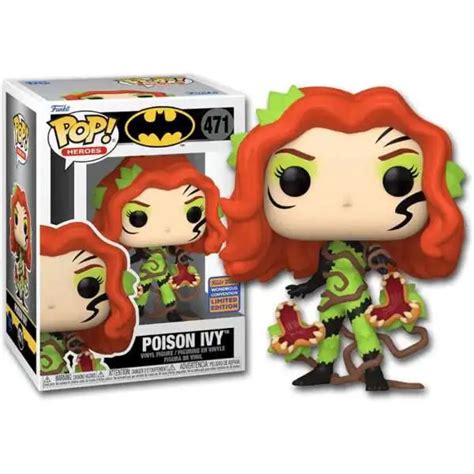 Funko DC POP Heroes Poison Ivy Exclusive Vinyl Figure 471 Damaged