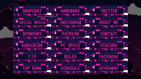 Pixel Art Stream Overlay List That Ll Tingle Your Nostalgia