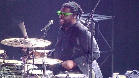 Questlove drum closeup - The Roots - live in concert in San Francisco ...