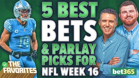 5 NFL Week 16 BEST BETS NFL PARLAY Picks From Simon Hunter Chad