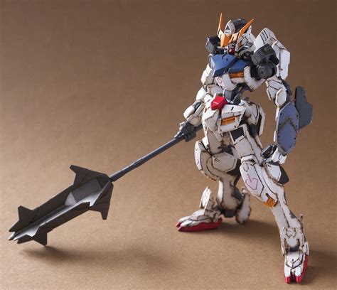 Painted Build Hg 1144 Gundam Barbatos Weathering Gundam Kits