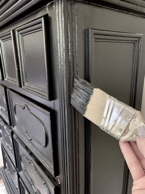 How To Paint Furniture Black Storables