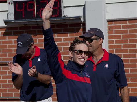 Ua Swimmer Alyssa Anderson Earns Gold In London University Of Arizona