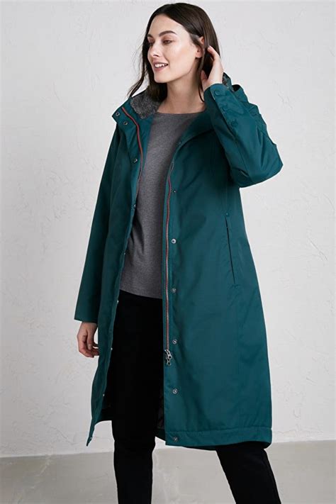 Janelle Coat Fleece Lined Waterproof Womens Jacket Seasalt