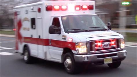 Long Branch Elberon First Aid Squad Ambulance Responding