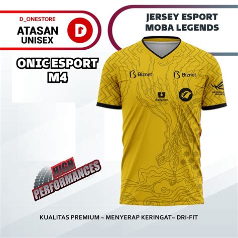 JERSEY ONIC ESPORT MPL S 11 2023 Free Nickname Shopee Singapore