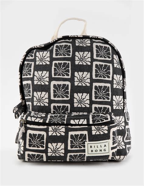 Billabong Mini Mama Canvas Backpack Blkgry Tillys