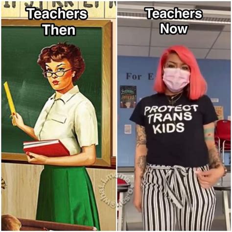 Teachers I Teachers Then Now Ifunny