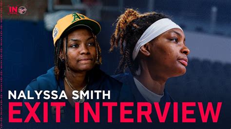 Nalyssa Smith Exit Interview Indiana Fever Youtube