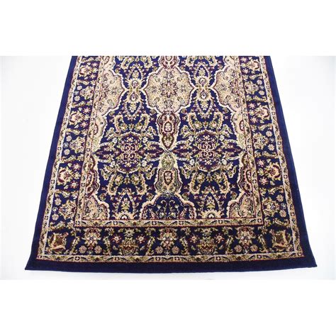 Unique Loom Isfahan Navy Blue Area Rug | Wayfair