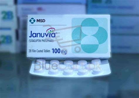 Januvia Tablet 100mg Blue Cart